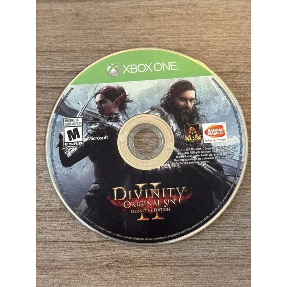 Divinity‎ Original Sin II Definitive Edition (Microsoft Xbox One) Disc Only